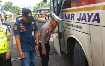 Tingkatkan Keselamatan Lalu Lintas, Polres Banjarnegara Lakukan Ramp Check