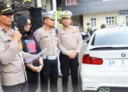 Pakai Nopol Tak Senonoh Demi Konten, Mobil BMW Ditilang Polresta Malang