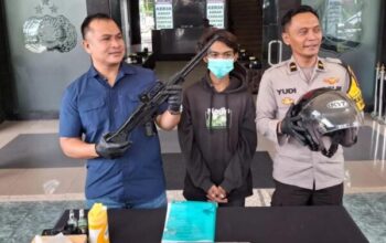 Viral ‘aksi Koboi’ Di Malang, Polisi Pastikan Senjata Yang Dipakai