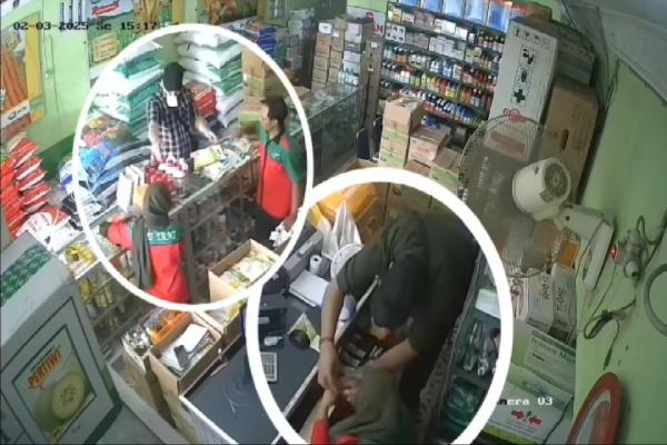 Wna Diduga Curi Uang Dengan Modus Penukaran, Cctv Rekam Kejadian