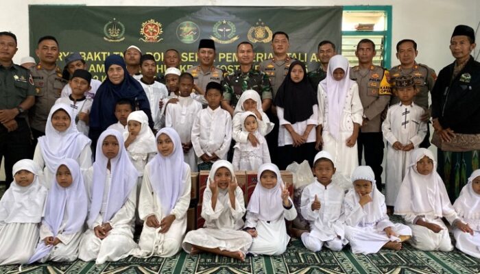 Sinergi TNI-Polri, Yonkes 2 Kostrad dan Polresta Malang Gelar Karya Bakti