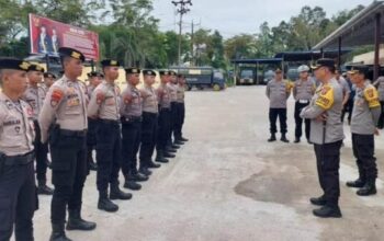 20 bintara remaja tiba di lamandau, kapolres tekankan nilai integritas