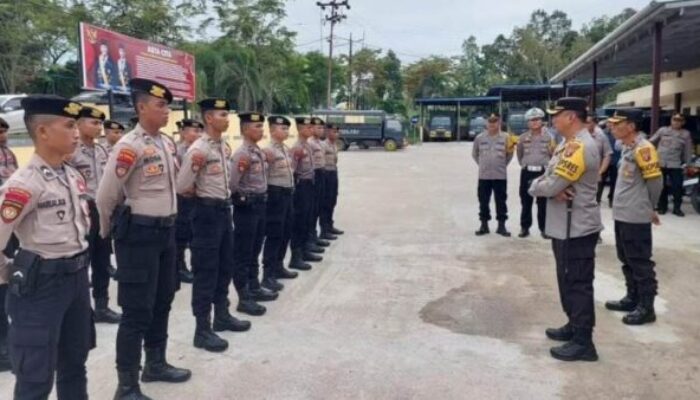 Selamat Datang Bintara Remaja, Kapolres Lamandau Ingatkan Soal Kejujuran