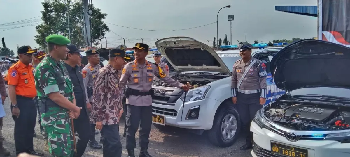 620 personel diterjunkan, polresta banyumas siap amankan arus mudik lebaran