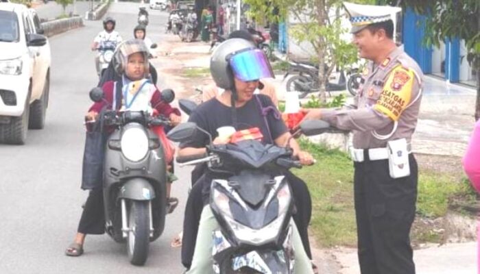 Agar Mudik Lancar, Ini Pesan Satlantas Polres Lamandau kepada Pemudik