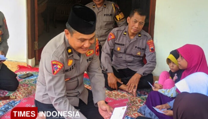 Aksi Sosial Ikabhamas Polres Pemalang, Santuni Anak Yatim di Kegiatan Baksos