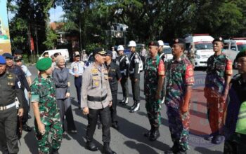 Amankan mudik lebaran 2025, polresta malang kota kerahkan 550 personel