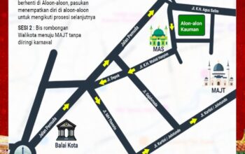 Antisipasi Kemacetan, Ini Daftar Jalan Yang Ditutup Saat Kirab Dugderan