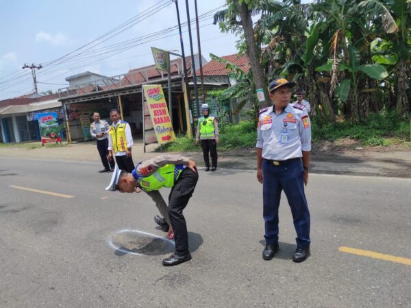 Antisipasi kemacetan, satlantas polres banjarnegara gelar survei jalur mudik