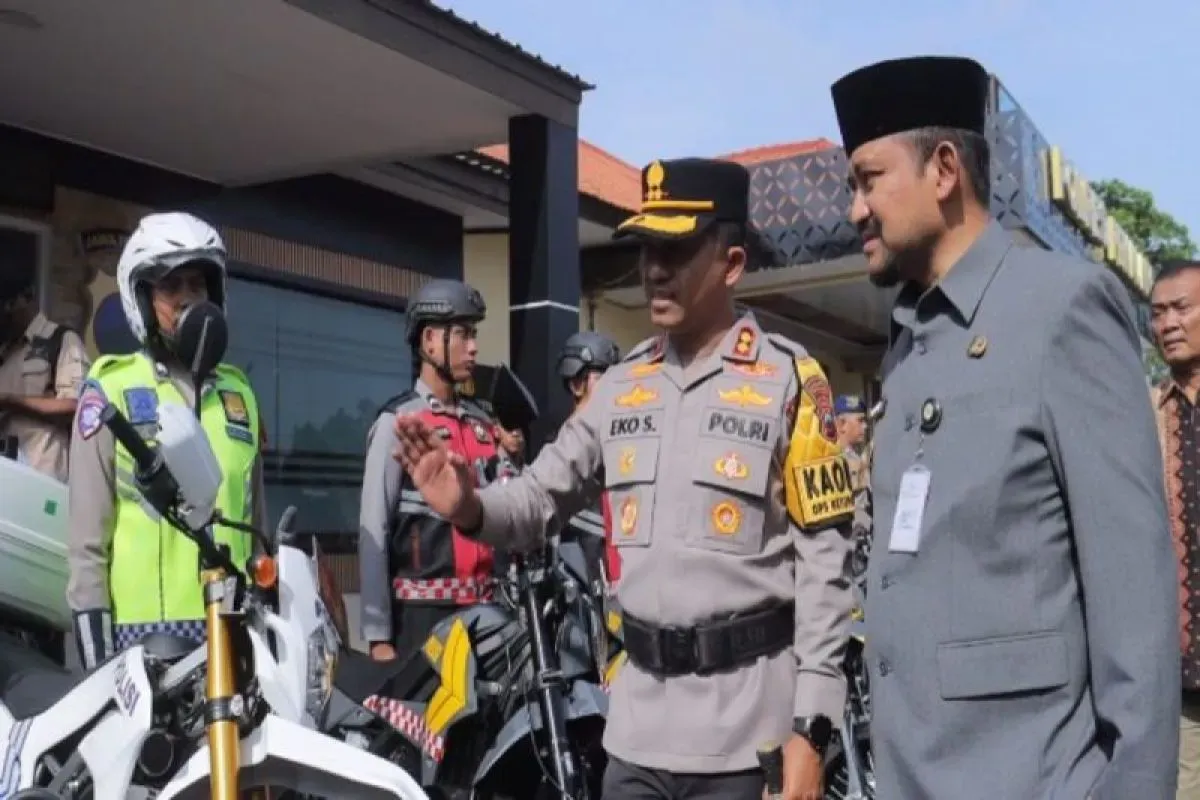 Antisipasi lonjakan pemudik, polres pemalang lakukan persiapan pengamanan