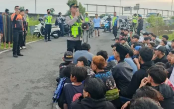 Antisipasi pelanggaran, polres boyolali tindak 107 pelanggar lalu lintas usai