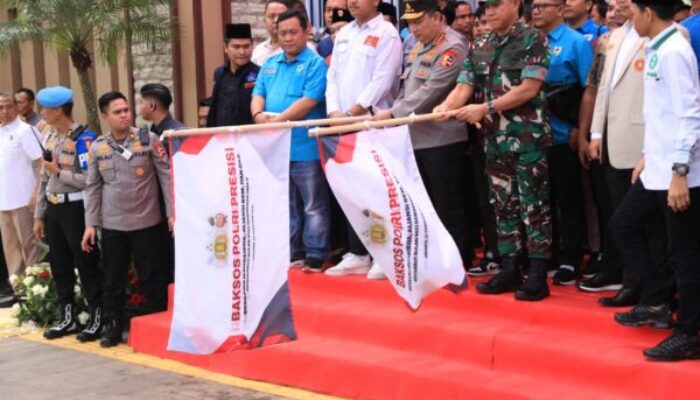 BEM PTNU dan Polri Gelar Bansos di Beberapa Wilayah