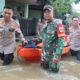 Banjir bekasi dan depok, polri salurkan bantuan dan evakuasi warga