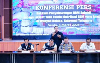 Bareskrim polri ungkap sindikat penyelewengan bbm subsidi di kolaka, kerugian