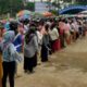 Bazar pangan murah di lamandau ramai, warga antusias borong beras