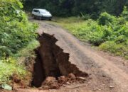 Cuaca Ekstrem, Jalan Ambrol dan Jembatan di Lamandau Tak Bisa Dilalui