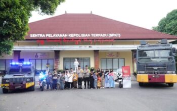 Berbagi kebahagiaan ramadan, polres jembrana santuni anak yatim