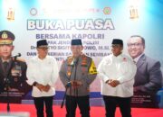 Buka bersama dengan buruh, kapolri sampaikan kabar gembira