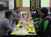 Bukber dengan ojol, polres boyolali sosialisasikan keamanan berkendara