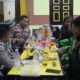 Bukber dengan ojol, polres boyolali sosialisasikan keamanan berkendara