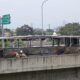 Bus po haryanto terbakar di tol krapyak semarang, seluruh penumpang