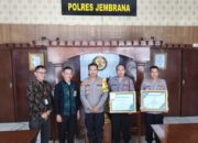 Penghargaan Singaraja Awards, Kapolres Jembrana Dapat Apresiasi dari KPPN