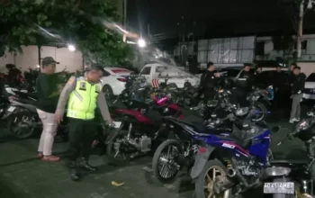 Demi keamanan, polres sukoharjo bubarkan sahur on the road dan