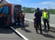 Fakta Baru! Penyebab Bus Rosalia Indah Terguling di Tol Batang-Semarang Terungkap