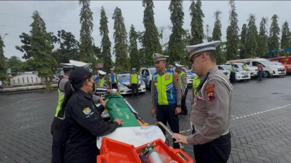 Hadapi arus mudik lebaran, polres kendal siapkan satgas quick respon