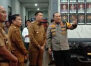 Hari pertama kerja, wahyu hidayat kunjungi kejari dan polresta malang