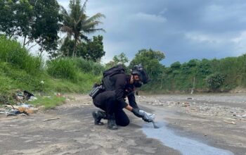 Hasil operasi pekat, polresta magelang musnahkan 25 kg bahan peledak