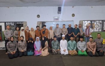 Indahnya berbagi, polresta malang kota buka puasa bersama anak yatim