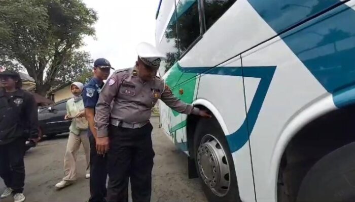 Jelang Mudik, Bus AKAP di Jepara Wajib Ramp Check demi Keselamatan