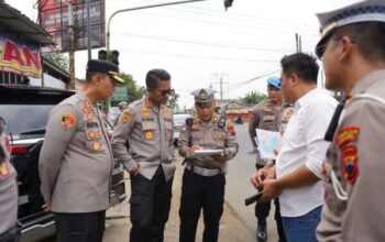 Jelang mudik, kapolresta banyumas pantau titik rawan kemacetan