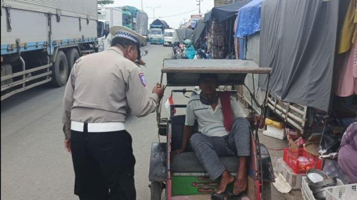 Jelang mudik lebaran, pasar tegal gubug cirebon ditertibkan demi kelancaran