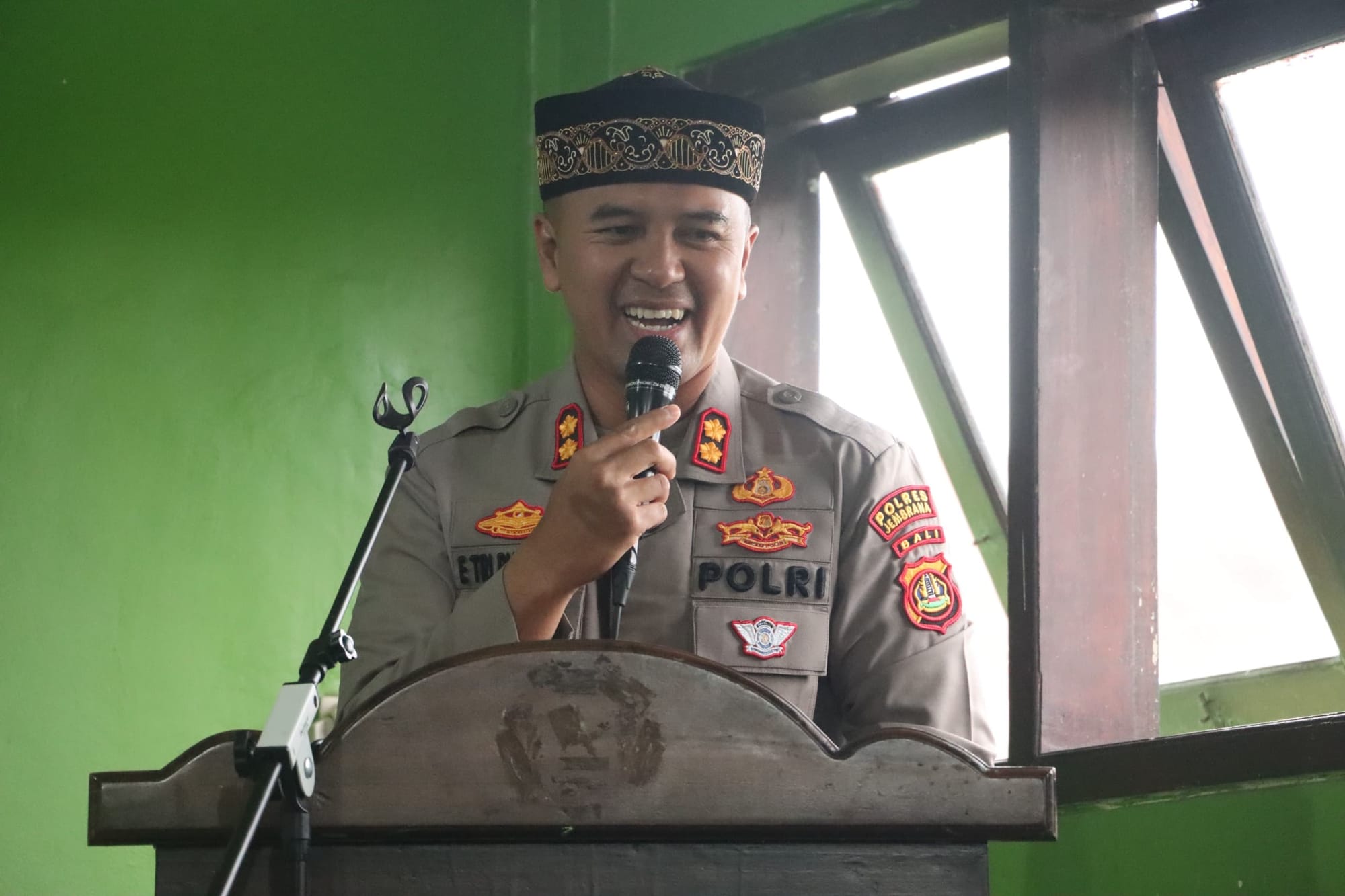 Jelang pergantian kapolres, akbp endang tri purwanto pamit dengan pesan