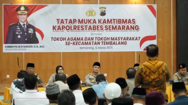 Jelang ramadan, polres semarang perkuat sinergi dengan tokoh masyarakat tembalang