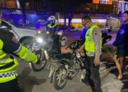 Satlantas Grobogan Gagalkan Balap Liar Jelang Sahur, 9 Motor Disita