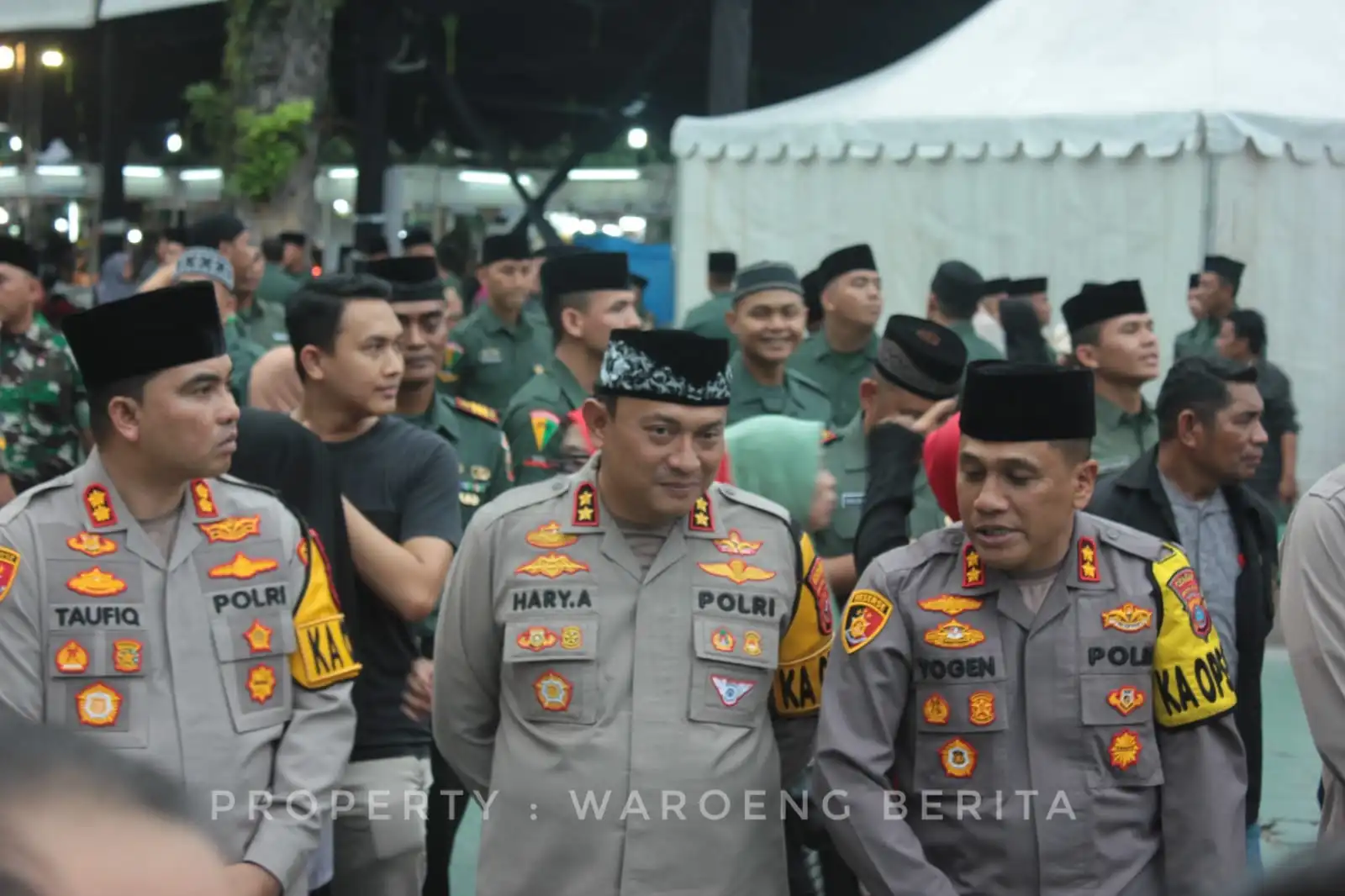 Kapolres humbahas perkuat silaturahmi di safari ramadhan masjid raya al