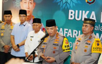 Kapolri safari ramadan di medan, tekankan silaturahmi untuk keamanan dan