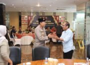 Kebersamaan di bulan suci ramadhan;polri dan media gelar buka puasa