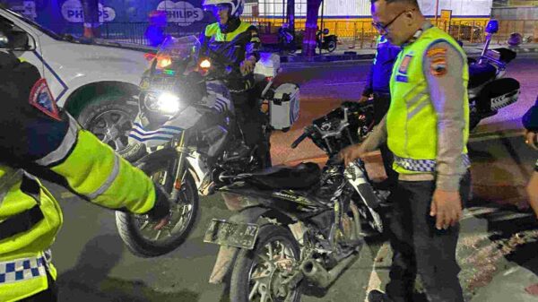 Ketahuan mau balap liar, 9 motor disita polres grobogan