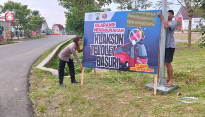 Klakson Telolet Basuri Dilarang di Banyumas, Polresta Imbau Pengemudi Patuh