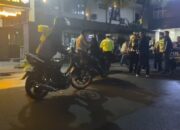 Malam aman di malang kota, polisi gelar patroli blue light