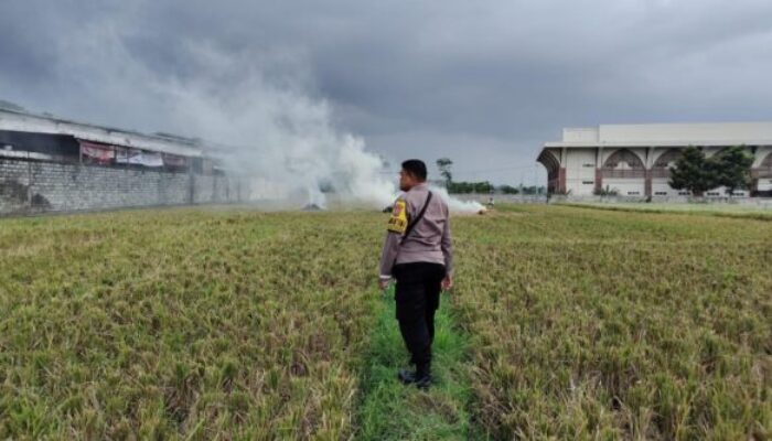 Manfaatkan Lahan Kosong, Polresta Malang Kota Dorong Produktivitas