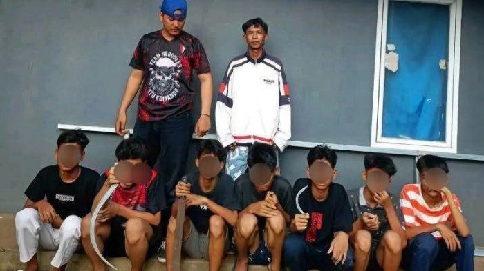 Nyaris diamuk warga, 7 remaja bawa senjata tajam hendak tawuran