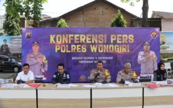 Operasi ramadhan, polres wonogiri amankan ratusan petasan dan puluhan botol