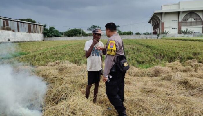 Dukung Ketahanan Pangan, Polresta Malang Kota Terjunkan Bhabinkamtibmas Survey Lahan Pertanian