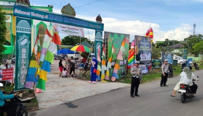 Pasar Ramadan Dipadati Warga, Polisi Siaga Antisipasi Kemacetan dan Keamanan