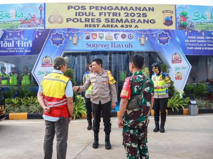 Pastikan keamanan, kapolda jateng cek dua rest area di tol